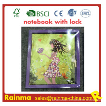 Cuaderno con regalo para papelería Lock for Kids